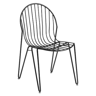 Anatta Side Chair - Black